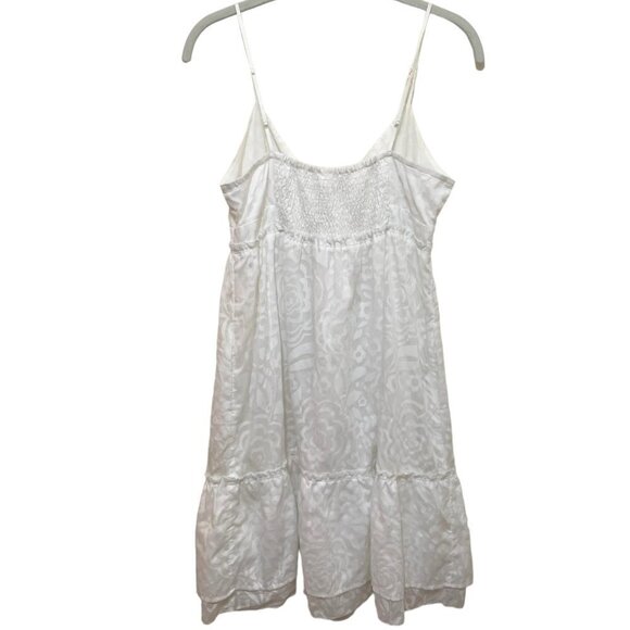 💟 BUNDLE SALE 3/$18 Super Sweet AEO White Patterned Summer Halter Dress, 4 - Picture 8 of 11